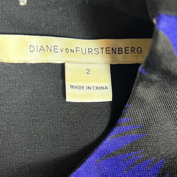 Diane VonFurstenberg Dress Womens 2 Yvette Silk Poppy Vibrant Party Feminine - Picture 5 of 9